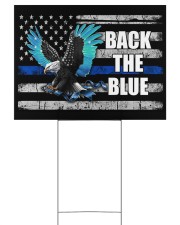 Back The Bluev2 24x18 Yard Sign front
