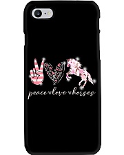 Peace Love Horses Phone Case tile