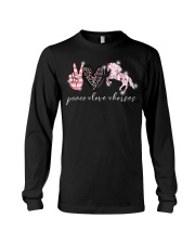 Peace Love Horses Long Sleeve Tee tile