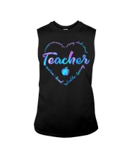 Teacher Compassionate Caring Dedicated Sleeveless Tee tile