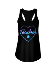 Teacher Compassionate Caring Dedicated Ladies Flowy Tank tile