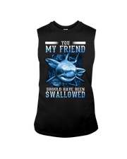 Shark You My Friend Sleeveless Tee tile