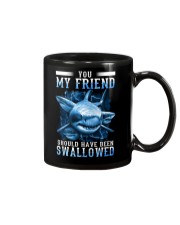Shark You My Friend Mug tile