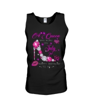 A Queen Was Born Unisex Tank tile