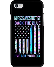 Nurses Anesthetist Back The Blue Phone Case tile