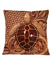 Turtle Feather Square Pillowcase tile