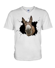 Donkey Crack V-Neck T-Shirt tile