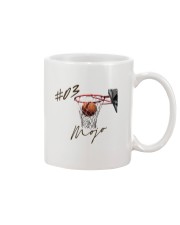 basketball CUSTOM Sticker Mug tile