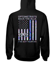 Optometrists Back The Blue Hooded Sweatshirt tile