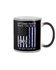 Optometrists Back The Blue Color Changing Mug tile