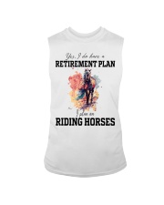 horse reitirement plan Sleeveless Tee tile