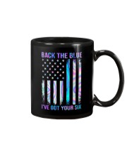 Back The Blue I've Got Your Six Mug tile
