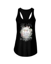 Stay Moon Wild Child Ladies Flowy Tank tile