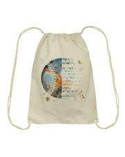 Baseball You Are Beautiful Drawstring Bag tile