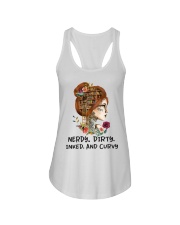 Nerdy Dirty Inked And Curvy Ladies Flowy Tank tile