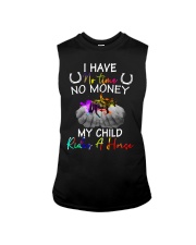 My Child Rides A Horse Sleeveless Tee tile