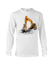Excavator Back In The Days Long Sleeve Tee tile