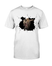 Dinosaur Cracked Classic T-Shirt front