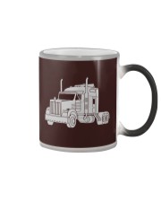 Truckers Back The Blue v3 Color Changing Mug tile