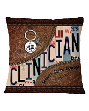 Clinician Square Pillowcase tile