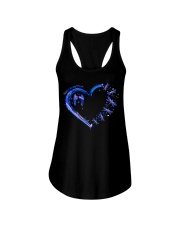 Dragonfly Always In My Heart Husband FB Classic T Ladies Flowy Tank tile