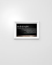 Audiologist Definition 17x11 Poster poster-landscape-17x11-lifestyle-02