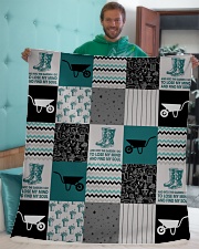 Into The Garden Sherpa Fleece Blanket - 50" x 60" aos-sherpa-fleece-blanket-50x60-lifestyle-front-05