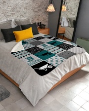 Into The Garden Sherpa Fleece Blanket - 50" x 60" aos-sherpa-fleece-blanket-lifestyle-front-02