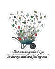 Into the garden Crack Sticker tile