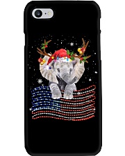 Elephant - Christmas Flag Phone Case tile