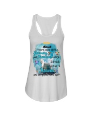 If Tears Could Build A Stairway And Memories Ladies Flowy Tank tile