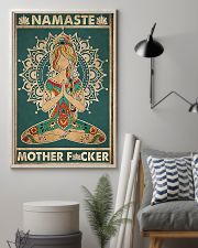 Namaste Mother Facker- Yoga Vertical Poster 11x17 Poster lifestyle-poster-1