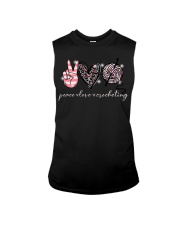 Peace Love Crocheting Sleeveless Tee tile