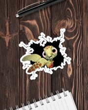 Turtle Crack Sticker - Single (Horizontal) aos-sticker-single-horizontal-lifestyle-front-05