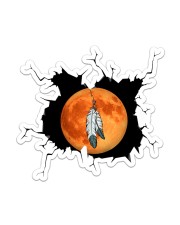 Native Feather and Moon Sticker tile