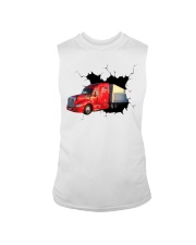 Red KEN Crack Sleeveless Tee tile