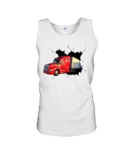 Red KEN Crack Unisex Tank tile