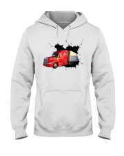 Red KEN Crack Hooded Sweatshirt tile