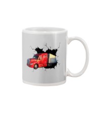Red KEN Crack Mug tile