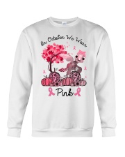 In October We Wear Pink Crewneck Sweatshirt tile