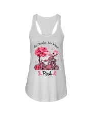 In October We Wear Pink Ladies Flowy Tank tile