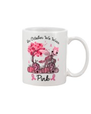 In October We Wear Pink Mug tile