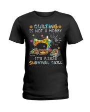 Quilting Is A Not Ladies T-Shirt tile