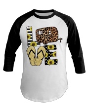 Love Camping Baseball Tee tile