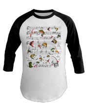 Fishing Song Musical Baseball Tee tile