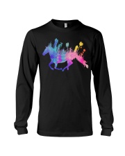 Horse Girl Color Long Sleeve Tee tile