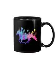 Horse Girl Color Mug tile