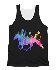 Horse Girl Color All-Over Unisex Tank tile