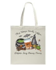 This Nurse Needs Coffee Tote Bag tile