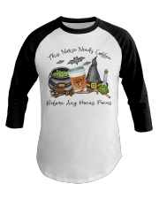 This Nurse Needs Coffee Baseball Tee tile